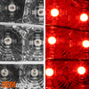 Fits 09-10 Dodge Charger SXT SRT-8 Se R/T V8 Black Full LED Tail Brake Lights