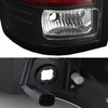 Fits 2016-2018 GMC Sierra 1500 SLT Denali LED Tube Black Tail Lights Brake Pair
