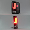 Fits 2016-2018 GMC Sierra 1500 SLT Denali LED Tube Black Tail Lights Brake Pair