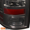 Fits 2009-2018 Ram 1500/2500/3500 Smoked LED Tail light+LED 3rd Brake Cargo Lamp