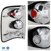 Fits 04-08 Ford F150 Pickup Truck Styleside Body Black Tail Brake Lights Lamps