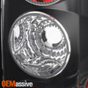 Fits 04-08 Ford F150 Pickup Truck Styleside Body Black Tail Brake Lights Lamps