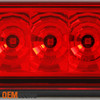Fits 2015-2017 Ford F150 Smoke LED Tube Tail Lights + Red LED 3Rd Brake Light