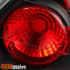Fits 00-02 Dodge Plymouth Neon JDM Black Tail Brake Lights Lamp Pair Left+Right