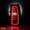 Fits 2015-2020 Chervy Tahoe/Suburban SUV Black Full LED DRL Tube Tail Lights