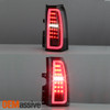 Fits 2015-2020 Chervy Tahoe/Suburban SUV Black Full LED DRL Tube Tail Lights