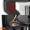 Fits 2015 2016 2017 Ford F150 Pickup Truck Black Full LED DRL Tube Tail Lights