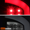 Fits 2002-2006 Dodge Ram 1500 03-06 2500 3500 LED Bar Tail Lights - Black Smoked