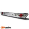 Fits 1998-2002 Honda Accord 2Dr Coupe Clear Rear Center Trunk Brake Light Lamp