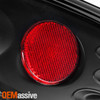 Fits 01-07 Caravan Chrysler Town & Country Black Tail Brake Lights Lamps Pair