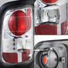 Fits 94-01 Ram Pickup Truck 1500/2500/3500 Chrome Tail Brake Lights Lamps Pair