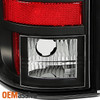 Fits 99-02 Silverado Sierra 1500 2500 HD 2001-03 3500 Black Tube LED Tail Lights