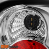 Fits 01-07 Caravan Chrysler Town & Country Chrome Tail Brake Lights Lamps Pair