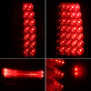 Fit Black Smoked 1999-2002 Chevy Silverado GMC Sierra LED Tail Lights Pair LH+RH