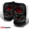 Fits 94-01 Ram 1500 94-02 Ram 2500/3500 Smoked Smoke Tail Lights Brake Lamps Set