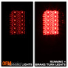 Fits 94-01 Dodge Ram Pickup 1500/2500/3500 Red Clear LED Tail Brake Lights Lamps