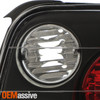 Fits 93-97 Del Sol Sport Coupe JDM Black Tail Brake Lights Lamp Pair Left+Right