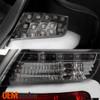 For 12-14 Ford Focus Hatchback SEQUENTIAL LED Tube Black Tail Lights Lamp Pair