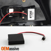 For 12-14 Ford Focus Hatchback SEQUENTIAL LED Tube Black Tail Lights Lamp Pair