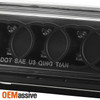 Fits 2004-2008 Ford F150 Pickup Truck LED Black Tail Lights+LED 3rd Brake Light