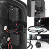 Fits *Black Smoked* 2007-2013 GMC Sierra 1500 2500HD 3500HD LED Tail Lights Set