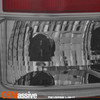 Fits 2007-2013 Sierra 1500 2500HD 3500HD Smoked LED Tail Lights Pair Left+Right