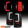 Fits 07-13 GMC Sierra 1500 | 07-14 2500HD/3500HD LED Light Tail Lights - Black