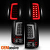 Fits 07-13 GMC Sierra 1500 | 07-14 2500HD/3500HD LED Tail Lights - Black Smoke