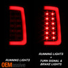 Fits 07-13 GMC Sierra 1500 | 07-14 2500HD/3500HD LED Tail Lights - Black Smoke