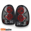 Fits 96-00 Caravan Grand Caravan Voyager Town & Country Smoked Smoke Tail Lights