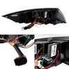 Fits 2007-2014 Audi TT Quattro Red Smoked LED Signal Parking Tube Tail Lights