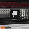 Fits 06-13 Chevy Impala Black Bezel LED Tail Lights Rear Brake Lamps Left+Right
