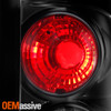 Fits 99-02 Silverado 99-06 Sierra Pickup Euro Style Black G2 Tail Lights LH+RH