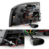 Fits 2005 2006 2007 2008 Audi A6 S6 C6 Smoked LED Tube Tail Lights Brake Lamps