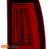 Fits 1999-2002 Silverado Sierra 1500 2500HD Red LED Tail Lights + 3rd Brake Lamp