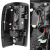 Fits Chrome 2000-2006 Suburban Tahoe Yukon LED Tail Lights Pair Driver+Passenger
