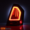 [Upgrade Set] Fits Black 2005-2007 Chrysler 300 LED Tube Tail Lights Brake Lamps