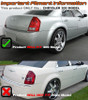[Upgrade Set] Fits Black 2005-2007 Chrysler 300 LED Tube Tail Lights Brake Lamps