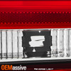 Fits Red Clear 06-13 Impala Sedan Phillips Illumines LED Tail Lights Brake Lamp