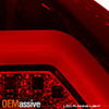 Fits Red Clear 06-13 Impala Sedan Phillips Illumines LED Tail Lights Brake Lamp