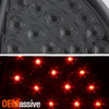 Fits Smoked 05-07 Chrysler 300C JDM LED Tail Brake Lights Lamps Pair Left+Right