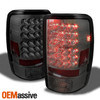 Fits 2000-2006 Suburban Tahoe Denali Smoked LED Tail Lights+LED 3rd Brake Lamp