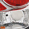 Fits 95-05 Blazer Jimmy Sport SUV Chrome Clear Tail Brake Lights Lamps Pair Set