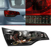 Fits 07-09 Q7 Red Smoked Full LED Tail Lights W/LED Strip Lamps Left+Right Set