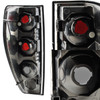 Fits 2004-2012 Chevy Colorado Canyon Pickup Truck Black Smoked Tail Brake Lights