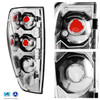 Fits 04-12 Chevy Colorado Canyon Pickup Truck Chrome Tail Brake Lights Lamp Pair