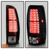 Fit 2007-2013 Avalanche LED Black Tail Brake Lights Driver Left+Passenger Right