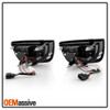 Fits Black 10-13 Chevy Camaro Full LED 4Pcs Tail Lights Lamp Pair Left+Right
