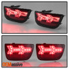 Fits Black 10-13 Chevy Camaro Full LED 4Pcs Tail Lights Lamp Pair Left+Right