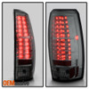 Fit 2007-2013 Avalanche LED Chrome Smoked Tail Brake Light Pair Driver+Passenger